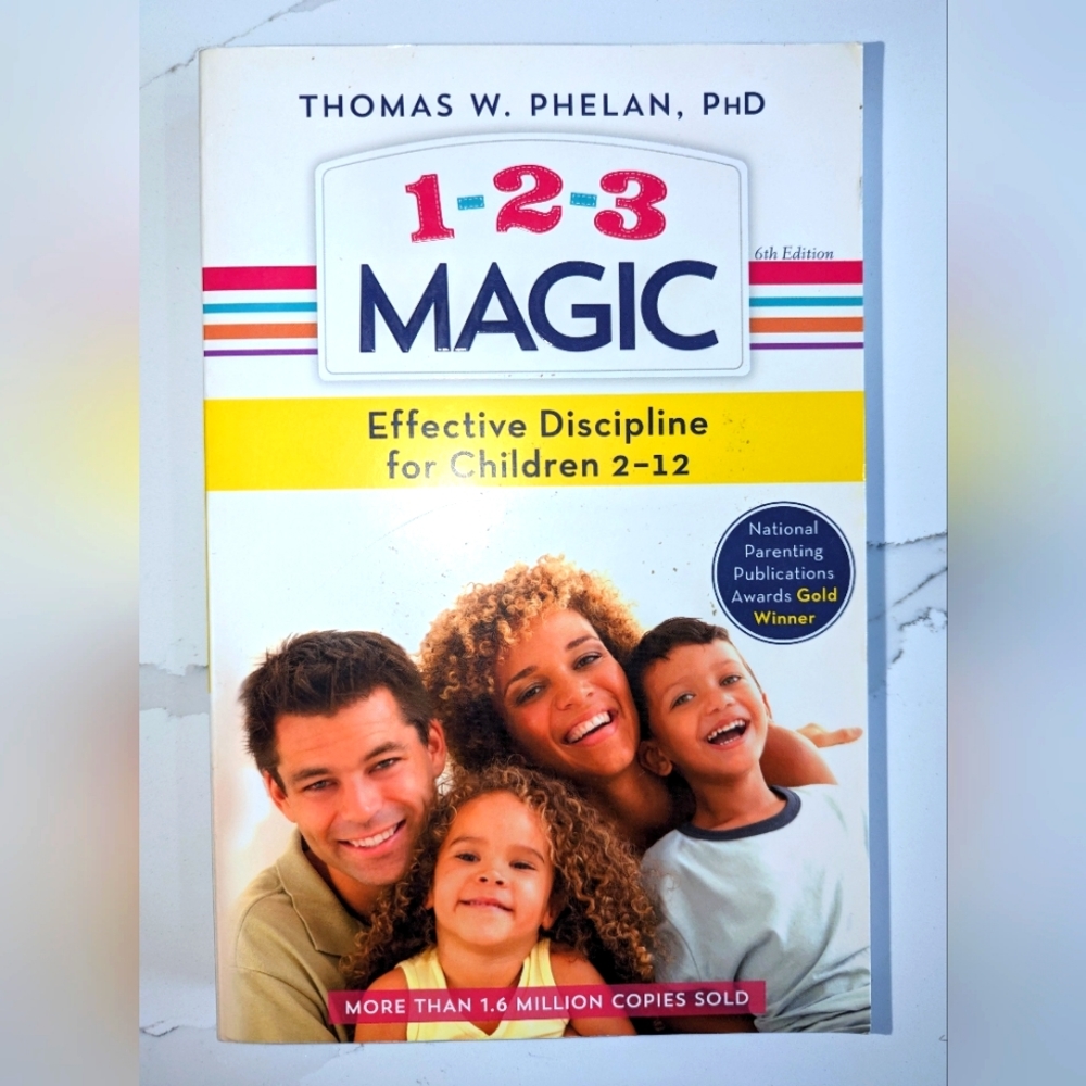 1-2-3 Magic effective discipline for Children 2-12. Family.